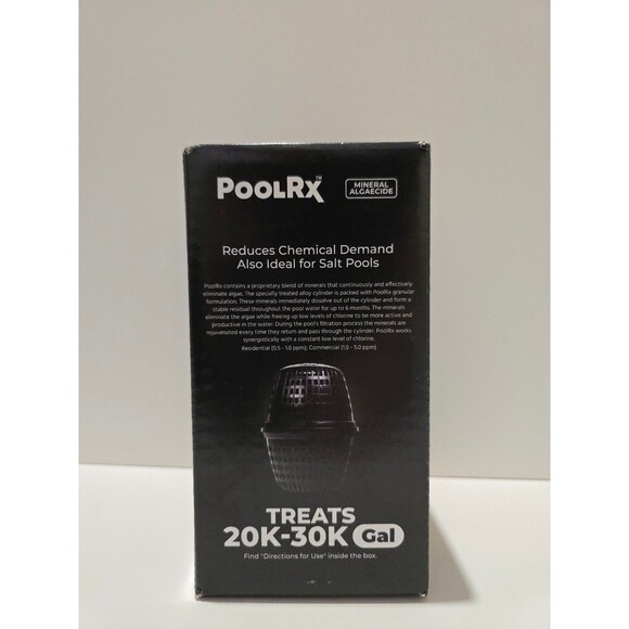 Pool R-X+ 101066 - Treats 20K-30K gallons - Black - NEW Sealed - Picture 3 of 6